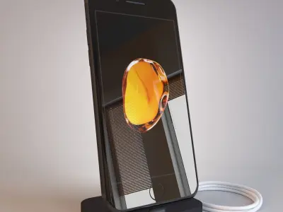 Apple iPhone 7 on All Color 3D model