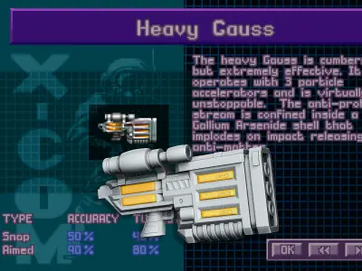 X-COM Terror From The Deep Weapons 1 3D print model