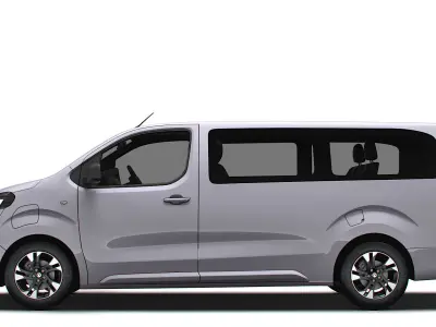 Vauxhall Zafira Life Electric Large 2024 3D model