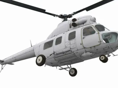 Mil Mi-2 3D model