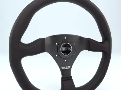 Steering Wheel Sparco L360 3D model