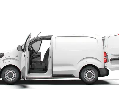 Fiat e Scudo Van L1 HQ Interior 2024 3D model