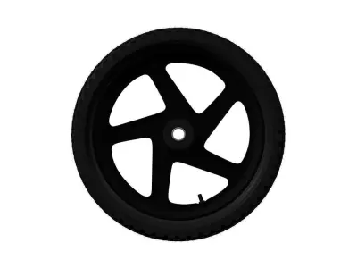 Tire and rim KTM 16Edrive 3D model