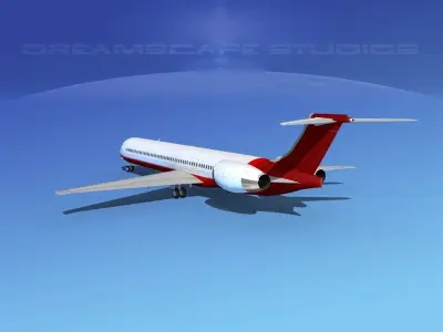 McDonnell Douglas MD-90 Corporate 3 3D model