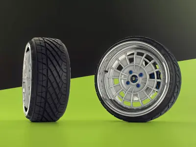 Mugen NR10R 18in JDM rare rim - RIM ONLY - 3D model