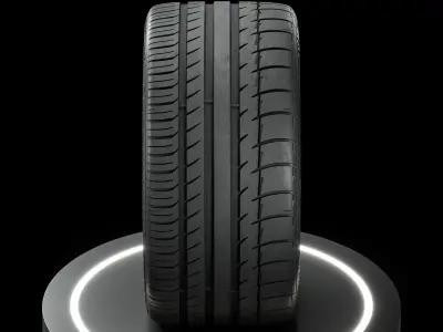 Michelin Pilot Sport PS2 N3 295 30 ZR18 91Y 3D model