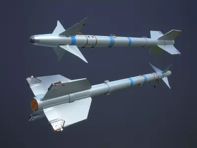 AIM-9 Sidewinder 3D model