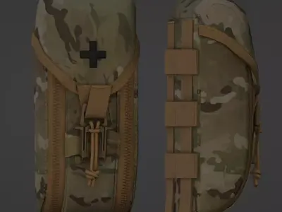 NAR Eagle IFAK Low-poly 3D model