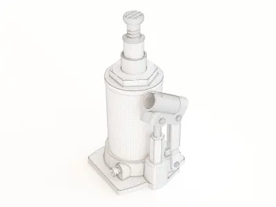 Car Jack 07 3D model