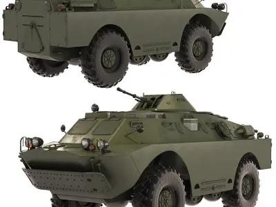 BRDM-2 1964 3D model