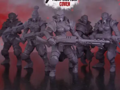 Nosferii - Cabal Legionnaires - Set B 3D print model