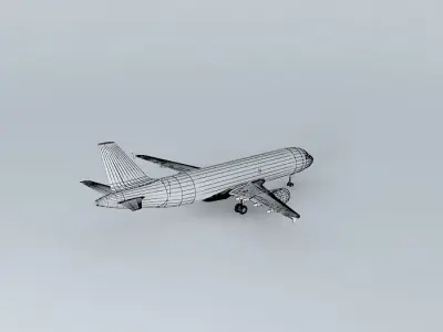 AirAsia India Airbus A320 216 The Pioneer Alta Aviation Special Free 3D model