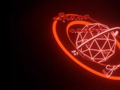 space cadet Low-poly 3D model