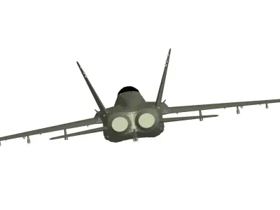 McDonnell Douglas F A-18 Hornet 3D model