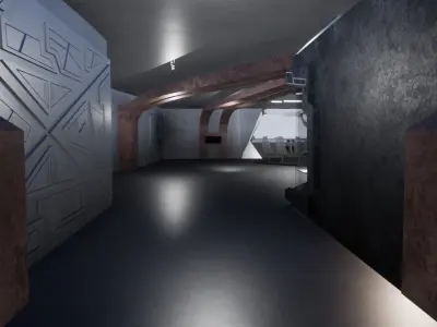 Waverider Bridge From DCs Legends of Tommorow 3D model