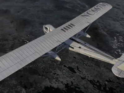 Consolidated Commodore 3D model