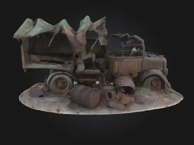 Battleground Relic Echoes of War and Decay 3D model