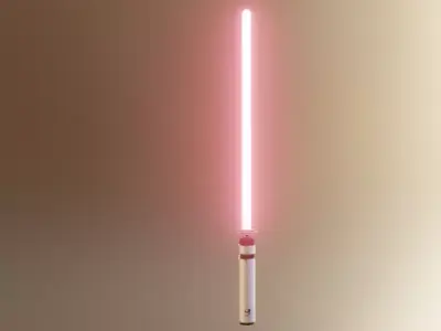 LightSaber - blender Free low-poly 3D model