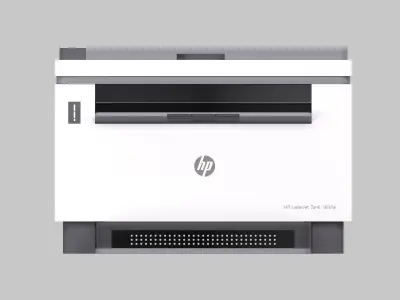 HP LaserJet Tank 1602w Printer 3D model