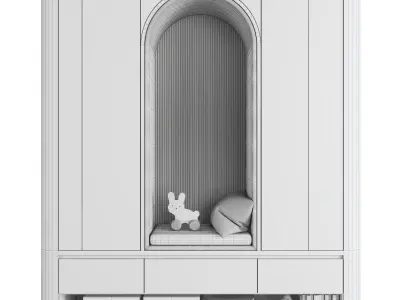 Furniture composition 42 3D model