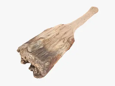 Club Worn Low-poly 3D model