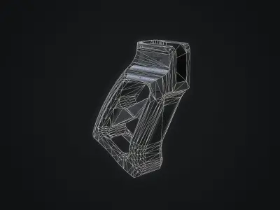 Fortis Torque Pistol Grip Low-poly 3D model
