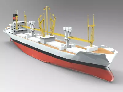 Small MSC Monterey 3D model