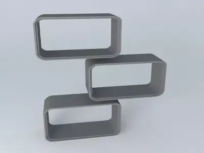 Shelves Niches Free 3D model