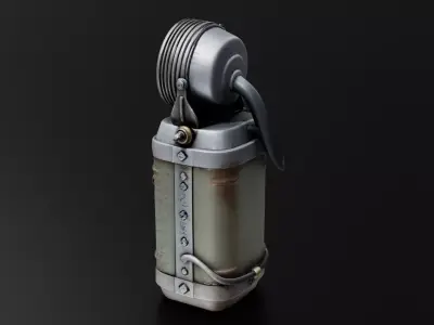 Old Mining Lantern 3D print model