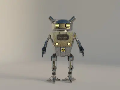 Robot 3D model 89