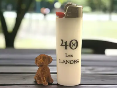 MICRO DOG EPAGNEUL BRETON 30MM Free 3D print model