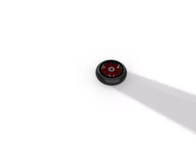 yildiz jant ve lastik Free low-poly 3D model