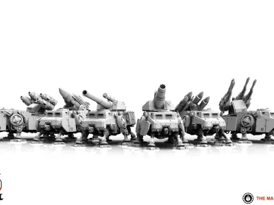 Valour Korps - Support Walker 3D print model