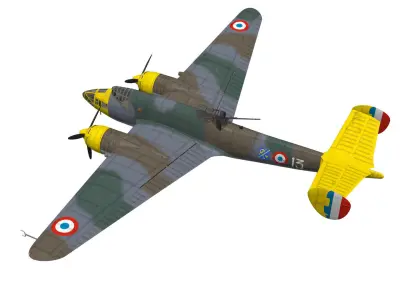 Liore et Olivier LeO451 3D model