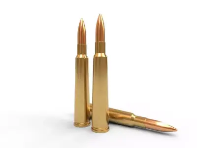 280 Ross Ammo Low-poly 3D model