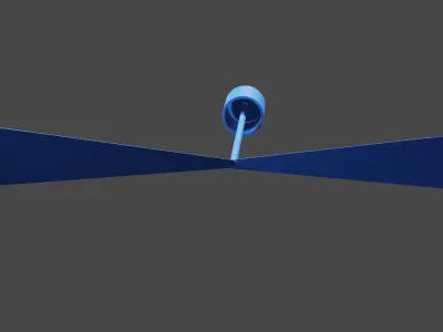 Spinning Helicopter Printed model 3D print model