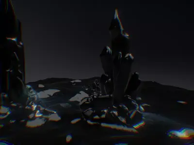Cosmic Terrain 2 3D model