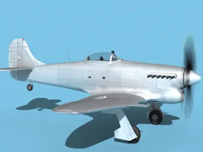 Hawker Hawker Tempest MK1 V00 3D model