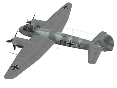 Junkers Ju 88 C-6 3D model