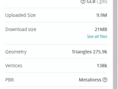 Colored Rooster by Tripo Free 3D model