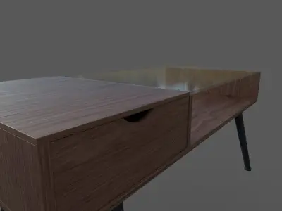 Coffee Table Free 3D model 18