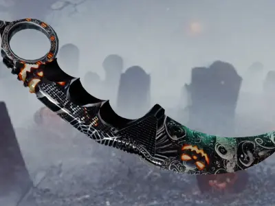 Karambit Free low-poly 3D model