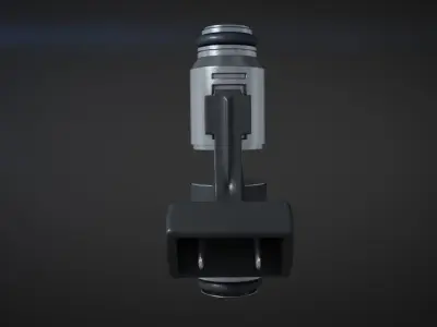 Car injector 3D model