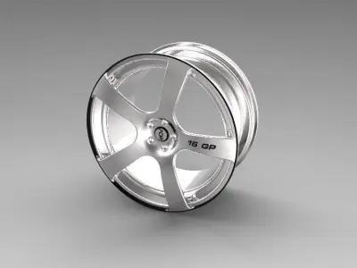 ADR rim 215 R16 Free 3D model