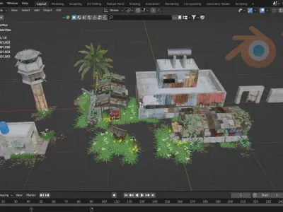 Medieval Strategy 3D model