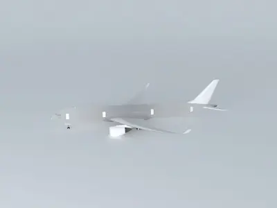 Template Airbus A350900XWB Free 3D model