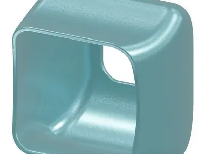 Bike Headlight Visor 3D model