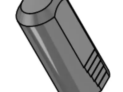 Breech Plug 3D model