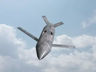 Speed Racer UAV 3D model