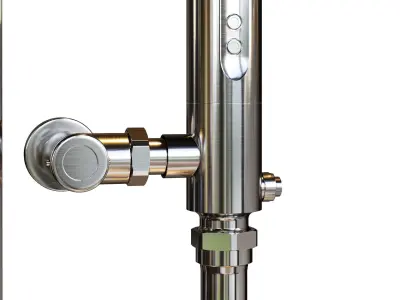 TOTO toilet public set 3D model